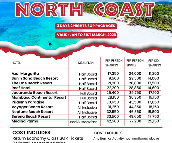 3 Days 2 Nights North Coast Deals
